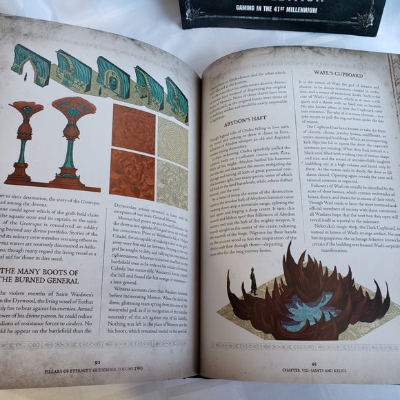 WARHAMMER 40000 CHAPTER APPROVED BOOK AND PILLARS - Picture 9 of 16